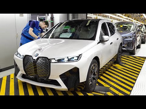 Inside Futuristic German Factory Producing New Fully Electric BMW - iX Production Line