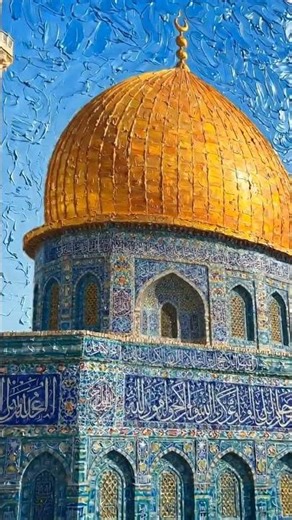 Masjid Al Aqsa Painting 🎨// #short #youtube Al
