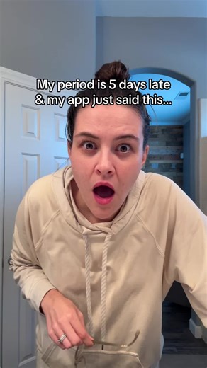 …one can only hope #late #pregnanttiktok #period #ovulation