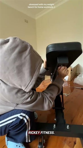 RAB3000 Adjustable Weight Bench | Unboxing, Easy Setup & Workout Demo