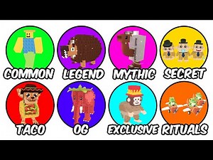 Every BRAINROT Rarity Explained in 10 Minutes