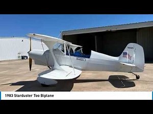 1983 Starduster Too Biplane 17111