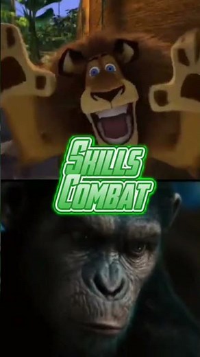 Savage Alex (Madagascar 1) vs Caesar (Planet Of The Apes (2011-2017))
