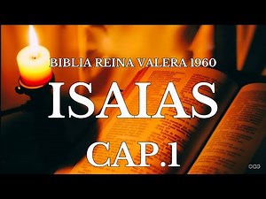 Spoken Bible-REINA VALERA 1960 BIBLE ISAIAH CHAPTER 1