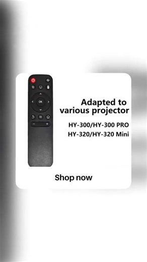 remote control HY300 PRO Remote Control Compatible With HY-300 PRO/320 MINI Projector