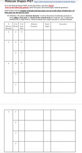 Build models with the number of bonds and lone pairs you see in... | Filo