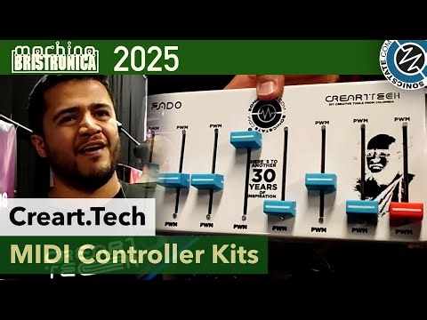 Creart.Tech - MIDI Controller Kits - Bristronica 25