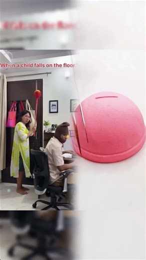 Types of kids fall and moms excuses #funny#james#comedy