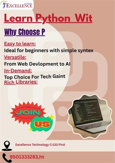 Python Course in Chandigarh for Students & Professionals