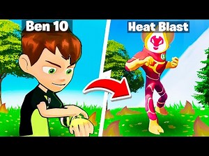 BECOMING HEATBLAST FROM BEN 10!