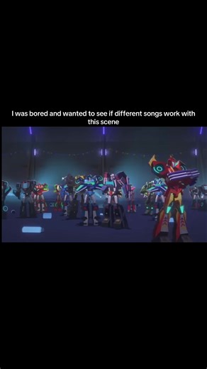 Optimus Prime Dance Scene Reimagined