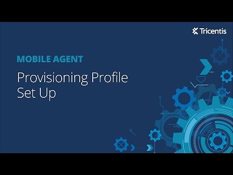 TMA: Provisioning Profile Set Up