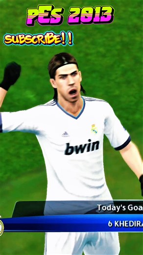 PES 2013 Real Madrid Khedira Goal #pes2013#pes13#proevolutionsoccer2013#khedira#realmadrid#gaming