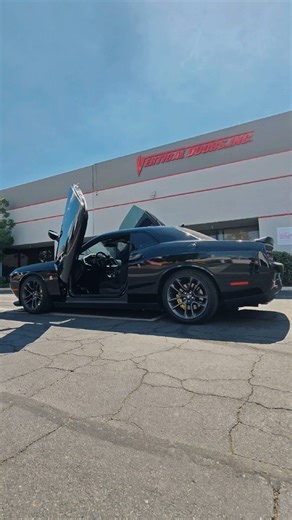 @doc.nasdee 🚀 Dodge Challenger installation complete at Vertical Doors, Inc. in Lake Elsinore, California. This muscle car just received the ultimate upgrade, our world-famous Vertical Lambo Doors. Engineered in the USA and trusted worldwide, our precision-built kits transform Challengers into true show-stoppers. #DodgeChallenger #ChallengerLife #VerticalDoors #LamboDoors #MuscleCarMods #AmericanMuscle #ShowCarGoals #CarCulture #MadeInUSA | Vertical Doors