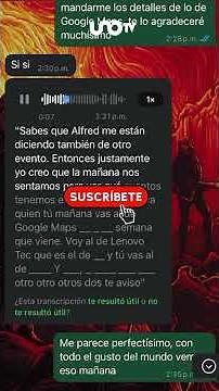 Translate your voice notes to text on WhatsApp