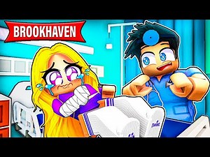 A doctor saves my life in Roblox Brookhaven Rp!