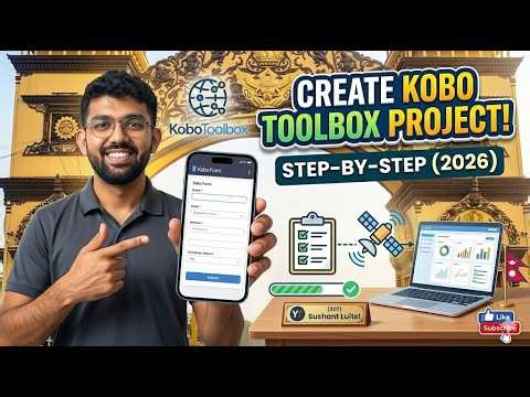How to Create a Project in KoboToolbox (Step-by-Step for Beginners) 🚀