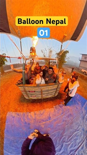 This Balloon Ride Changed My Life! 😱🎈#BalloonNepal #shortvideo #viral #foryou