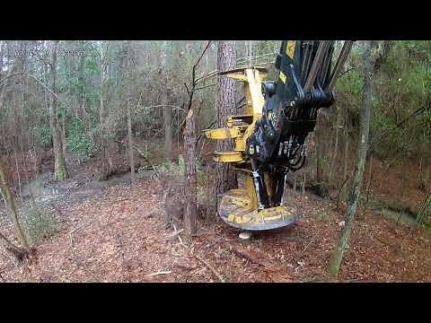 tigercat 822 clear cut