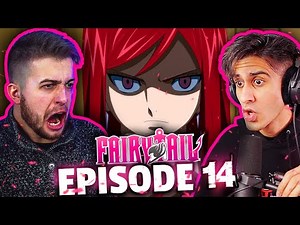 DONT MAKE ERZA ANGRY!! Fairy Tail Episode 14 REACTION | Group Reaction