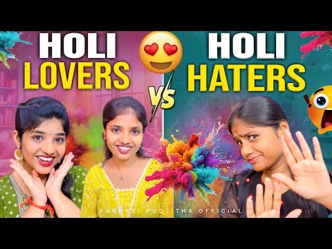 Holi Lovers vs Haters 2026 🎨 | Types of People During Holi | Full Comedy #viral #viralvideo