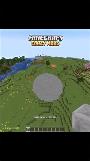 Minecraft Crazy Mods - Part 1 | #shorts #minecraft