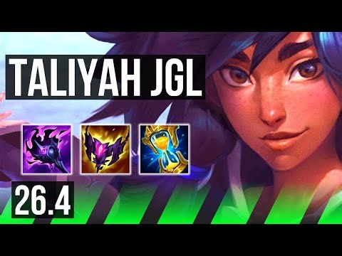 TALIYAH vs KHA'ZIX (JGL) | NA Master | 26.4