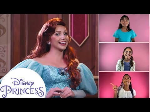 Learn About Curiosity With Ariel at Disney World | Sign Language for Kids | Disney Princess