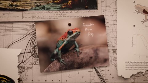 This 2-inch frog can kill 10 men - game over in bright colors