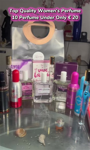 Box Profumi da Donna Top Quality 10 Profumi tra 100 ml 35 ml 30 ml Varie fragranze, per Chi Ama Profumi di Alta Qualità#rajnisoni #tiktokshop #womenperfume