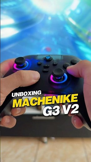 This is the G3 V2 controller from #Machenike. #Unboxing 📲🔥 #nintendoswitch #gamercontroller #game...