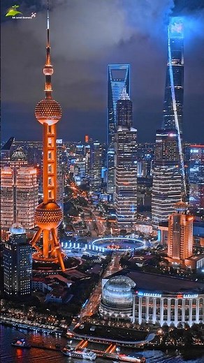SHANGHAI || COUNTRY'S BIGGEST CITY OF GLOBAL FINANCIAL HUB #nightlife #travel #architecture