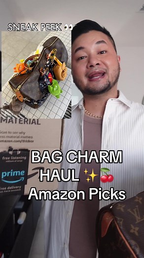 Today, I’m doing an Amazon Handbag Charm haul. I finally jumped on the Bag Charm trend! Let me know which one is your favorite. Everything is 🔗 in my bio, if you’re interested. I can’t believe it took me so long to jump on this trend, but so glad I did. I think I’m finally going to use this vintage Louis Vuitton Speedy 40 that I got from eBay over a year ago! 😅😬 I’m also giving away one of my Pop Mart - Crybaby X Powerful Girls Plush - Bubbles that I purchased since I got a duplicate during t