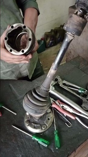 #Volkswagen& Polo Cv Joint Bearing Boot Replace 👍