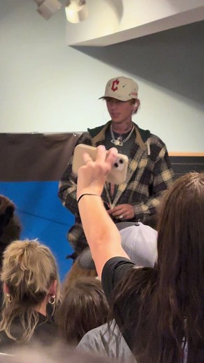 I am so in love with this man. @mgk #mgk #popupconcert #minneapolis #electricfetus