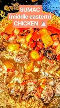 EASY SUMAC (Lebanese/middle Eastern chicken) , Bu,gar wheat 🍛