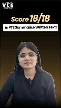 Summarise Written Text Explained in 2026! 💁‍♀️#pte #shorts