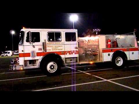 PGFD 1989 Seagrave Reserve Engine 304 Start Up