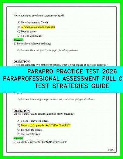 Master the ParaPro Assessment with this comprehensive 2026 test strategies guide