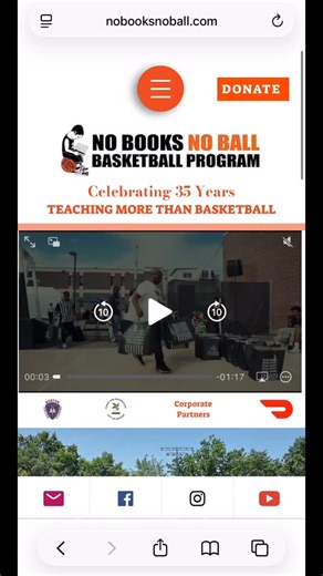 Team schedules are live  This video walks you step by step through where to find your team’s schedule. Visit NoBooksNoBall.com for all game times and details. | No Books No Ball Basketball Program | Facebook