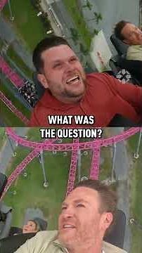 Interviewing Kano on a roller coaster