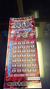 200X California scratcher Best ticket ever ...big win