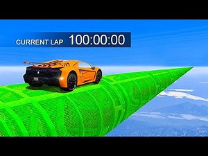100 MINUTE LONG IMPOSSIBLE STUNT RACE - GTA 5 Funny Moments