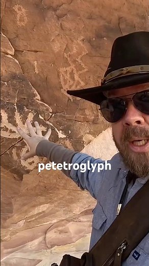New vs old petroglyph. #ancient #petroglyphs #outdoors #adventure #ancienthistory