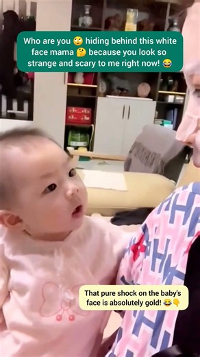 The most hilarious and shocked baby reaction ever! 😂