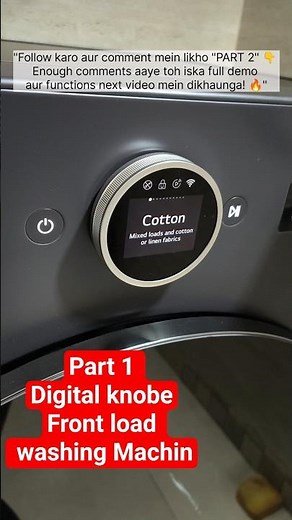 new model lg front load washing machine demo #appliancerepair