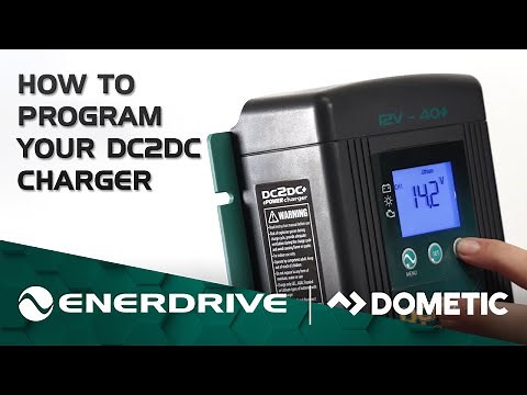 How to Program Your 12V 40+ DC2DC Charger For A Lithium Battery