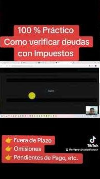 How to check tax debts with the National Tax Service in Bolivia