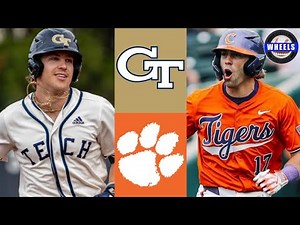 Georgia Tech vs #4 Clemson (INCREDIBLE!) | Full Doubleheader Highlights | 2024 College Baseball