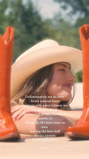 None of this is unfortunate actually 🤠 #allensboots1977 #allensboots #austintx | Allens Boots